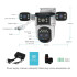 Cámara Triple Smart Exterior Movimiento Visión Nocturna MULTI CAMARA SMART XION XI-CCTV300