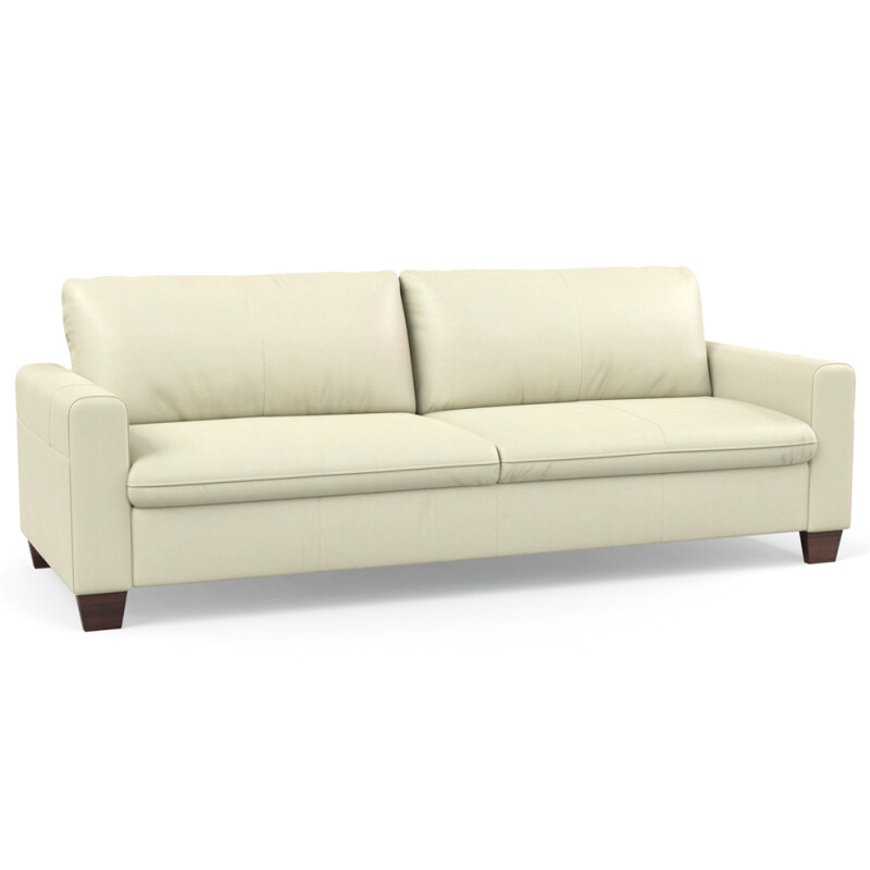 SOFA 100% CURO - MODELO BLANC - 4 CUERPOS - PERLA FOSCO SOFA 100% CURO - MODELO BLANC - 4 CUERPOS - PERLA FOSCO