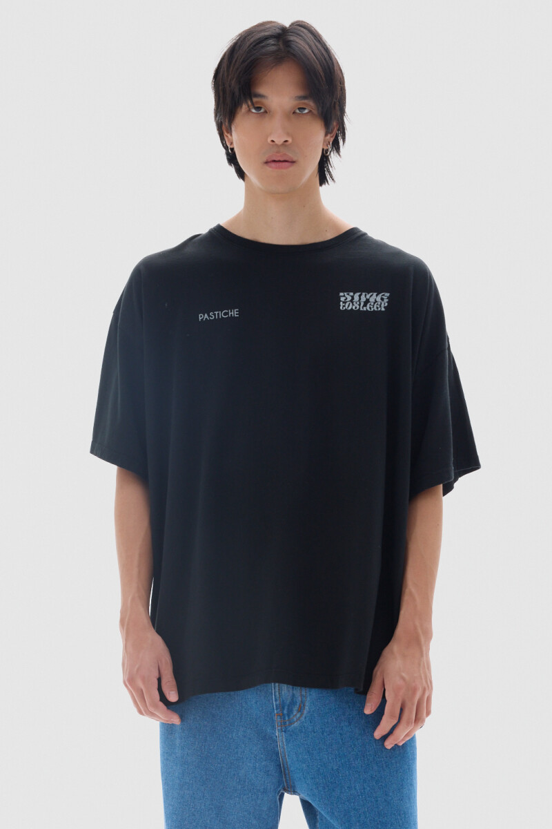 T-shirt Boxy Black
