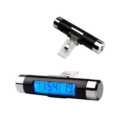ACCESORIO INTERIOR - RELOJ DIGITAL C/ TERMOMETRO WESTON ACCESORIO INTERIOR - RELOJ DIGITAL C/ TERMOMETRO WESTON
