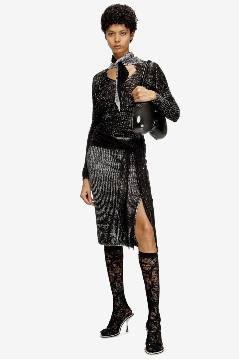 SKW-MANTRA CALCETIN Negro