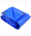 Lona de Camping Safari Azul 4x4Mts