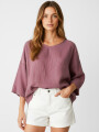 Blusa Quell Bordeaux Claro