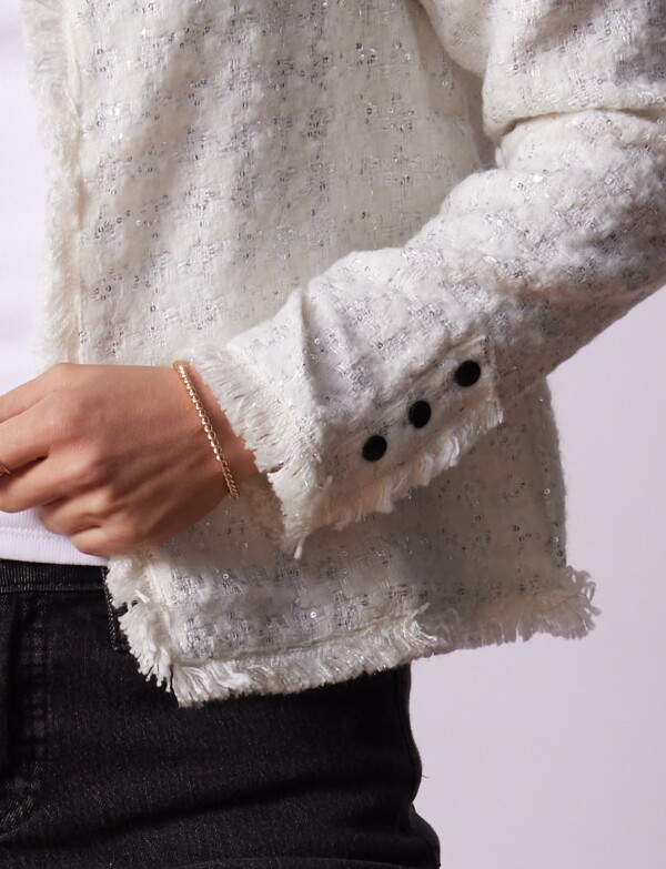 Chaqueta Boucle CRUDO