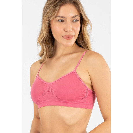 Soutien bretel fino prili Full fucsia