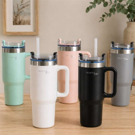 MUG TERMICO MODERN ACERO INOX 900ML SELECTA BLANCO