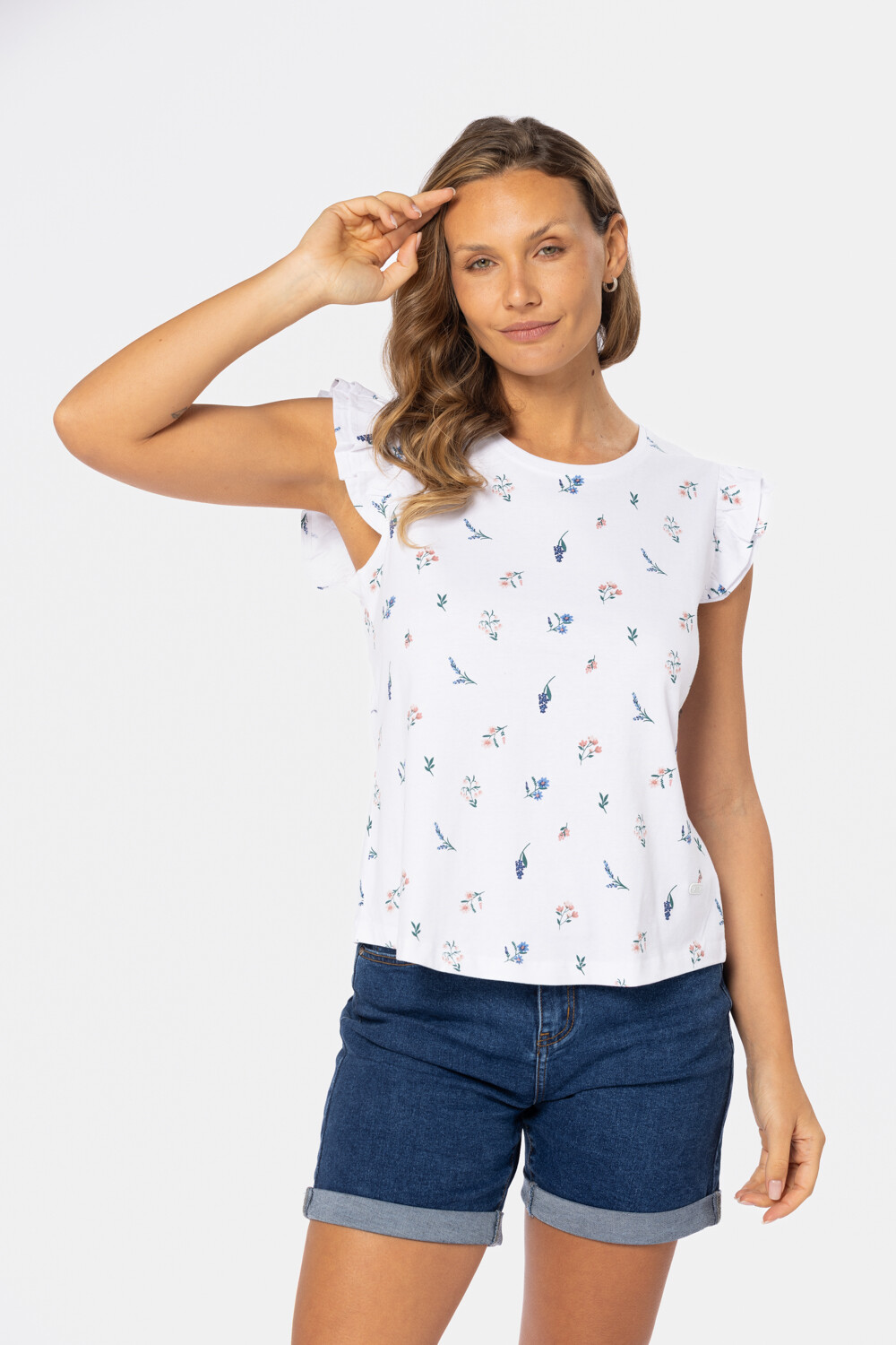 REMERA ESTAMPADA Blanco