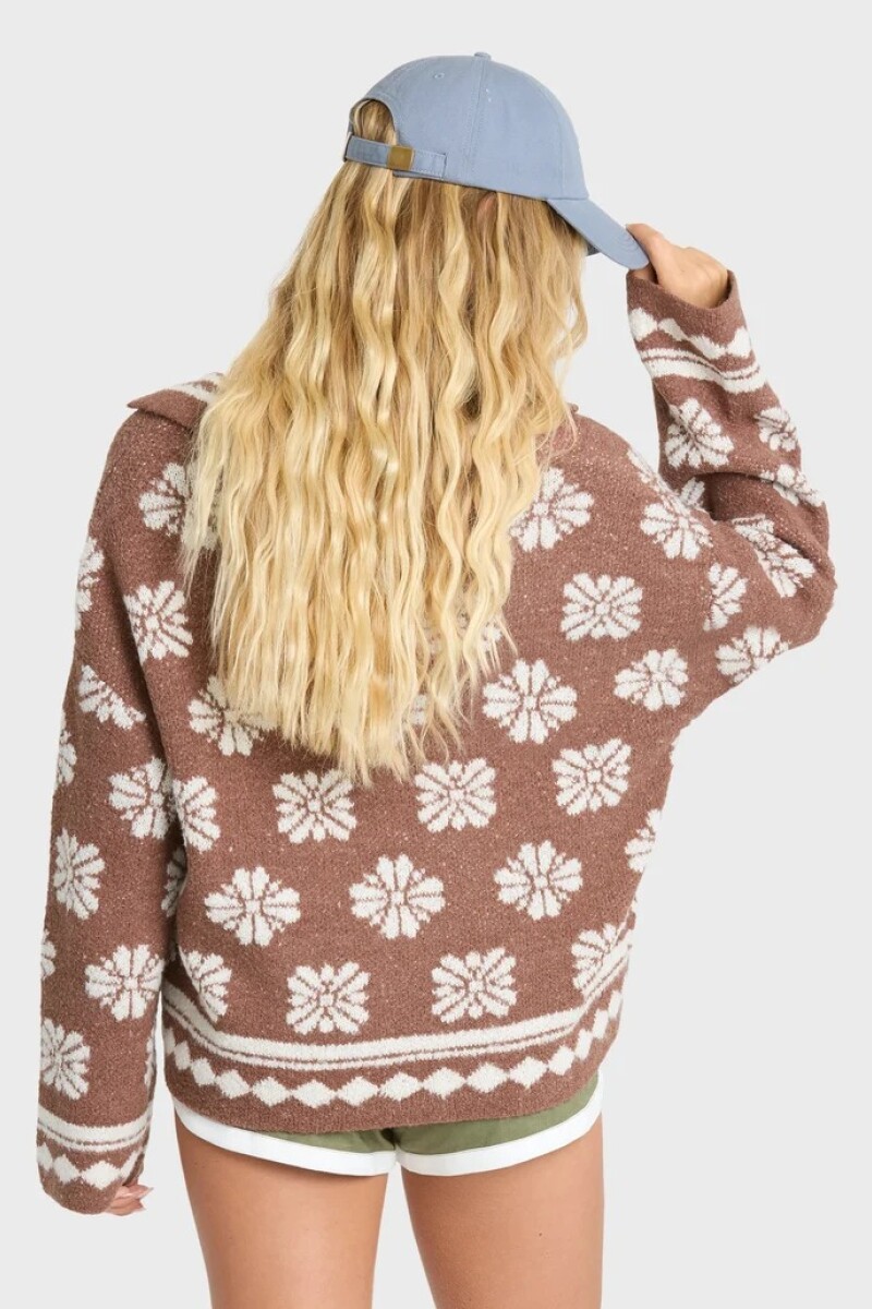 SWEATER EARLY DAYS H-marron