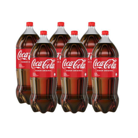 Pack X6 Refrescos Coca Cola Original 3 lts 001