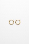Aros acero extra small dorado