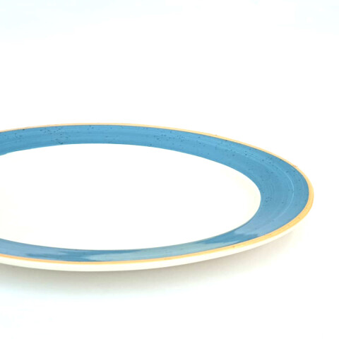 Plato Oval Prime 26cm Splash Blue | Por Unidad Plato Oval Prime 26cm Splash Blue | Por Unidad