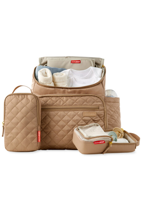 Mochila maternal Forma, camel Sin color