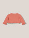 Chaqueta Con Volantes Rosa