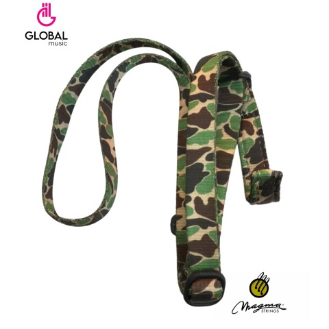 Correa Ukelele Magma Polyester Camuflada Puntera 07msu05 Correa Ukelele Magma Polyester Camuflada Puntera 07msu05