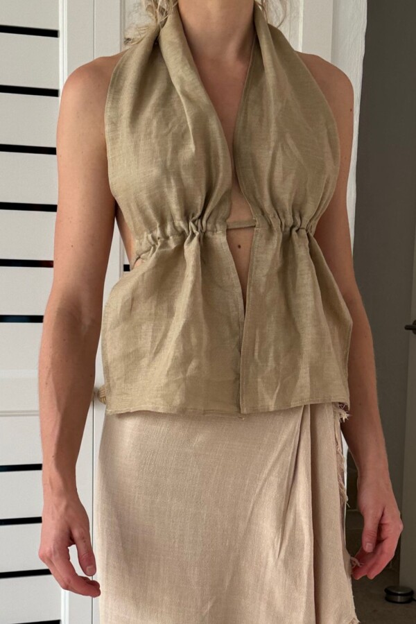 Top Leika Beige