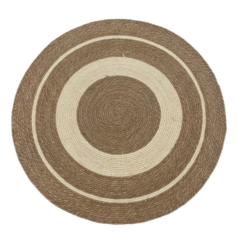 ALFOMBRA RED YUTE BEIGE COMB 100CM Unica