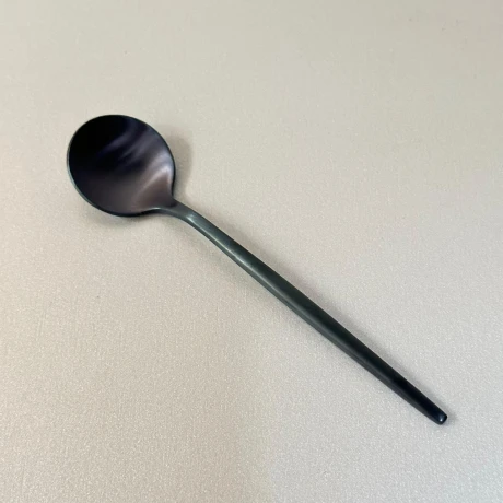 Cuchara Postre Redonda Acero Inoxidable 13cm Cuchara Postre Redonda Acero Inoxidable 13cm
