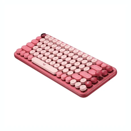 TECLADO LOGITECH POP KEYS NAL+BT Teclado Mecánico Inalámbrico LOGITECH Pop Keys BT - Coral Rose