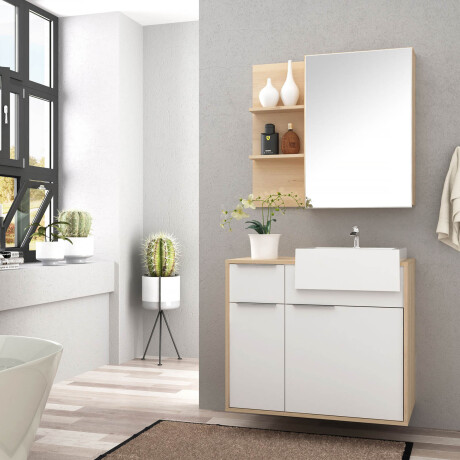 ESPEJO + MUEBLE DE BAÑO SENSE
