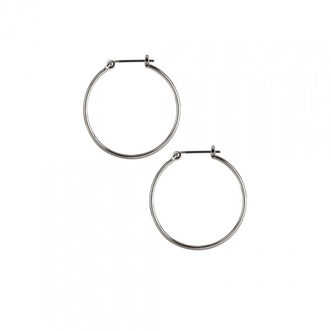 Pe Sil Hoop Ec 2612 - Silver Silver