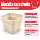Set x3 Maceta 3 lts ARENA
