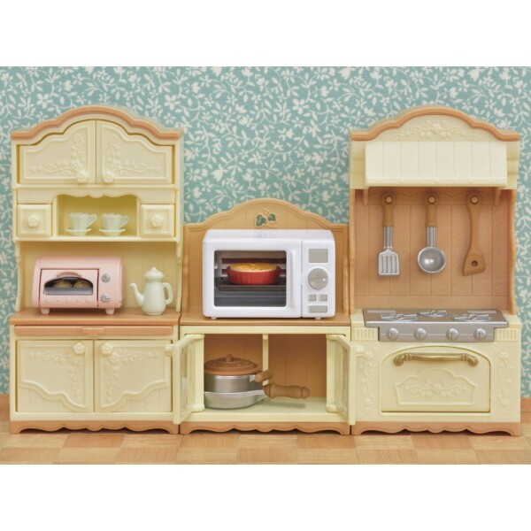 Sylvanian Families Mueble Microondas Accesorio Juguete Niños Sylvanian Families Mueble Microondas Accesorio Juguete Niños