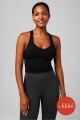 Top Anywhere Cropped Built-In Bra Mujer Black