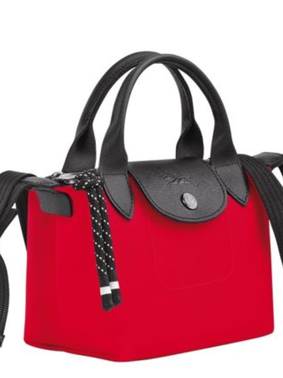 Longchamp -Cartera mini de lona, Le pliage Energy Rojo