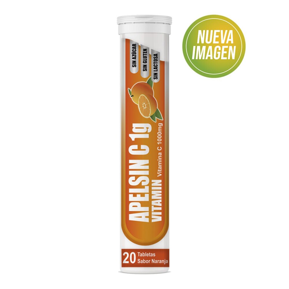 APELSIN VIT.C 1 GR. TUBO X 20 EFERV. única