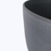 MACETERO PLAST GRIS 28X25CM Unica
