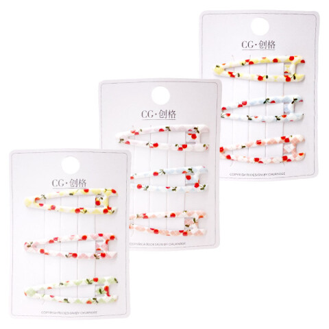 Broches pinzas para el cabello 3pcs 6cm Broches Pinzas Para El Cabello 3pcs 6cm