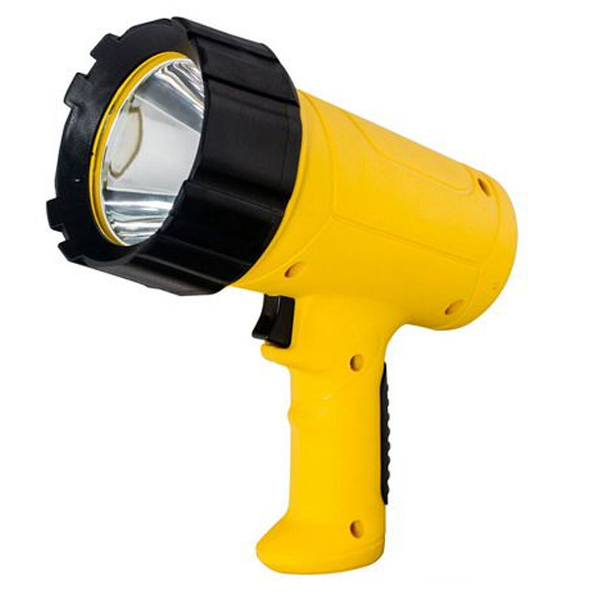 Foco de mano led 10 w recargable 200 m - AMARILLO 