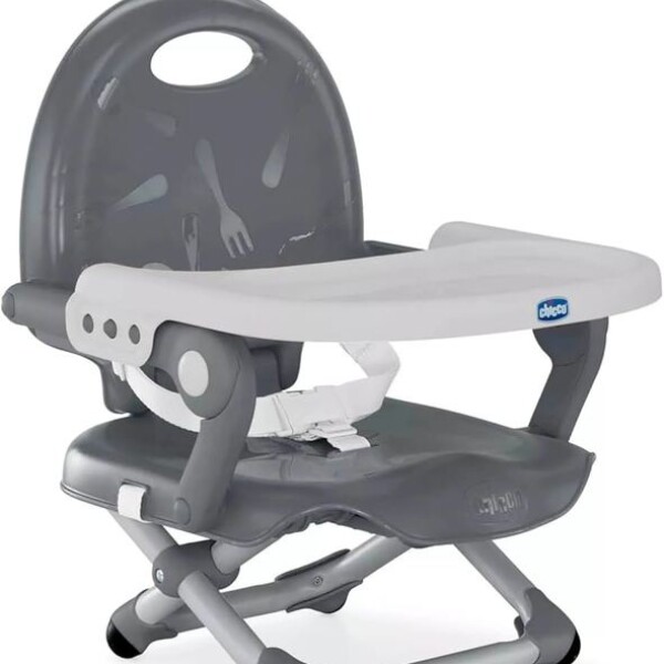 Silla de comer portatil POCKET CHICCO gris