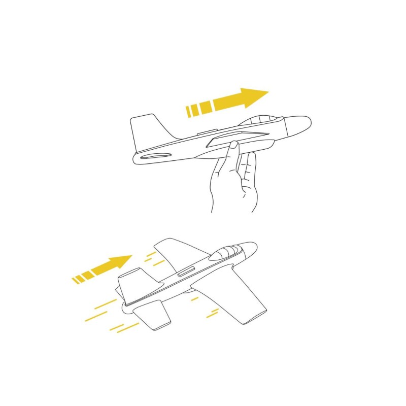Avión planeador para ninos Djeco 5+ Avión Planeador Para Ninos Djeco 5+