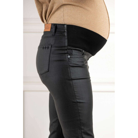 Jean Lemon Mama Waxed Flare Negro