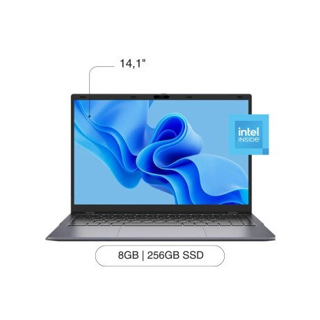 Notebook CHUWI Gemibook XPro 14,1' FHD 256GB / 8GB RAM Intel N100 W11 - Silver Notebook CHUWI Gemibook XPro 14,1' FHD 256GB / 8GB RAM Intel N100 W11 - Silver