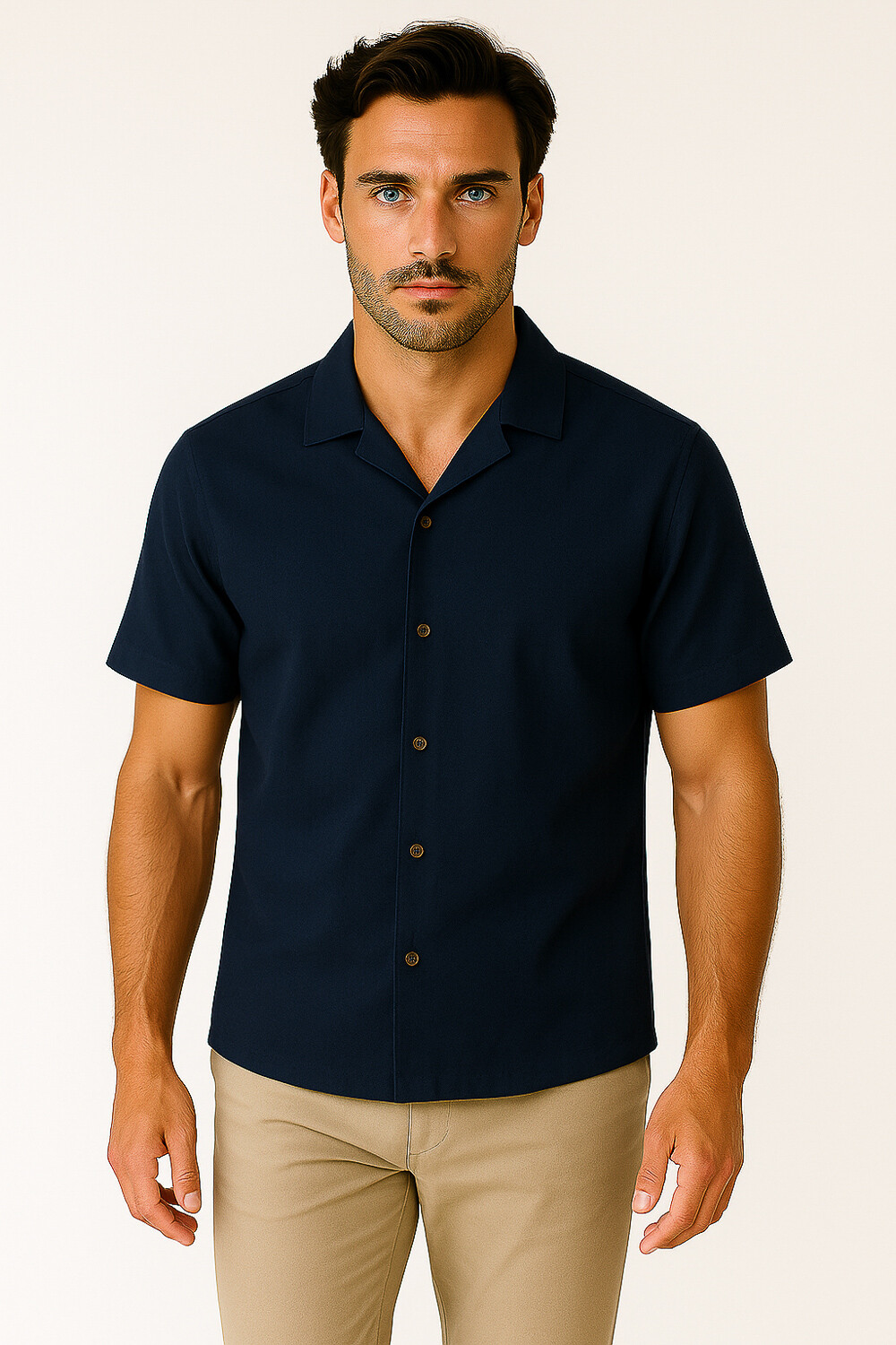 Camisa Jafina Azul Marino