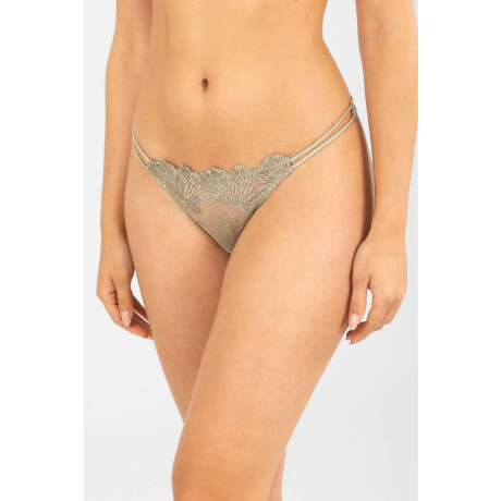 Colaless tira amarilis Verde malva