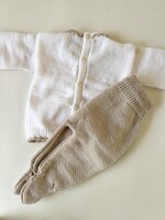 Conjunto mock blanco beige Conjunto mock blanco beige