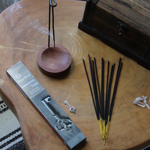 Incienso Mantra carbón Destranca todo