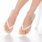 Sandalias Havaianas Slim Square Mujer Blanco