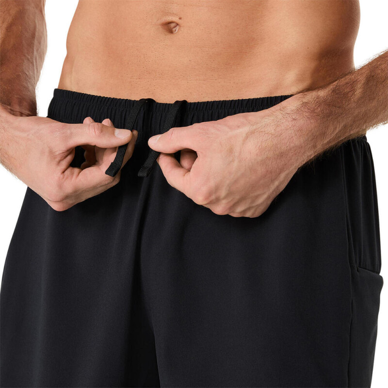 Short Training 2 In 1 Woven 7In Hombre Performance Black
