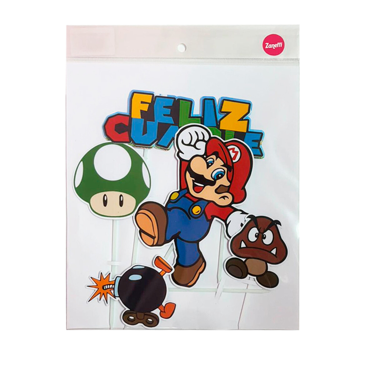 Topper Super Mario x5 