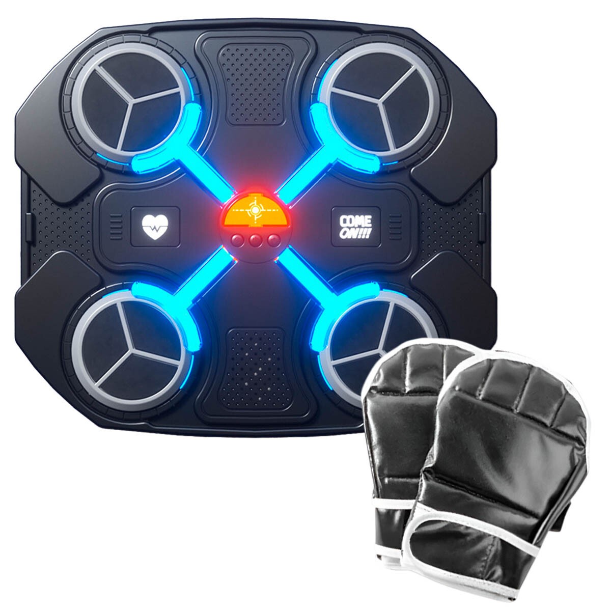 Máquina Entrenador De Boxeo Musical Juvenil Led 