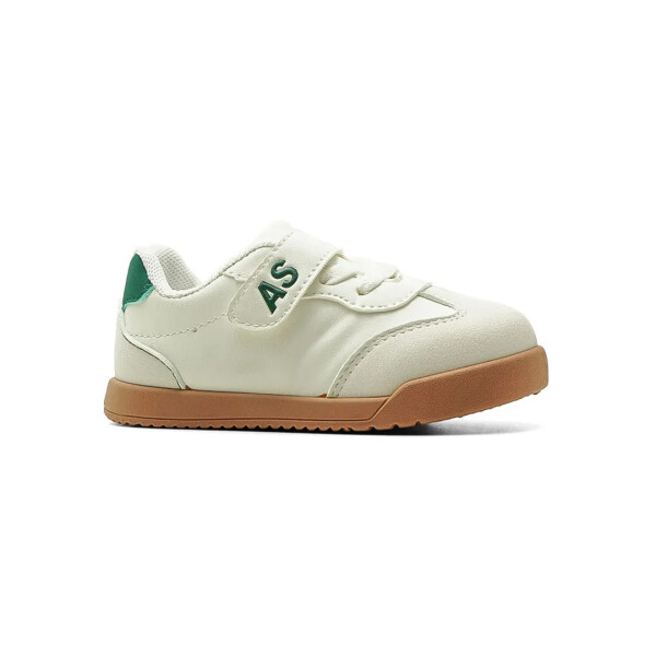 DEPORTIVO ALEX KIDS - AMERICAN SPORT BLANCO/VERDE