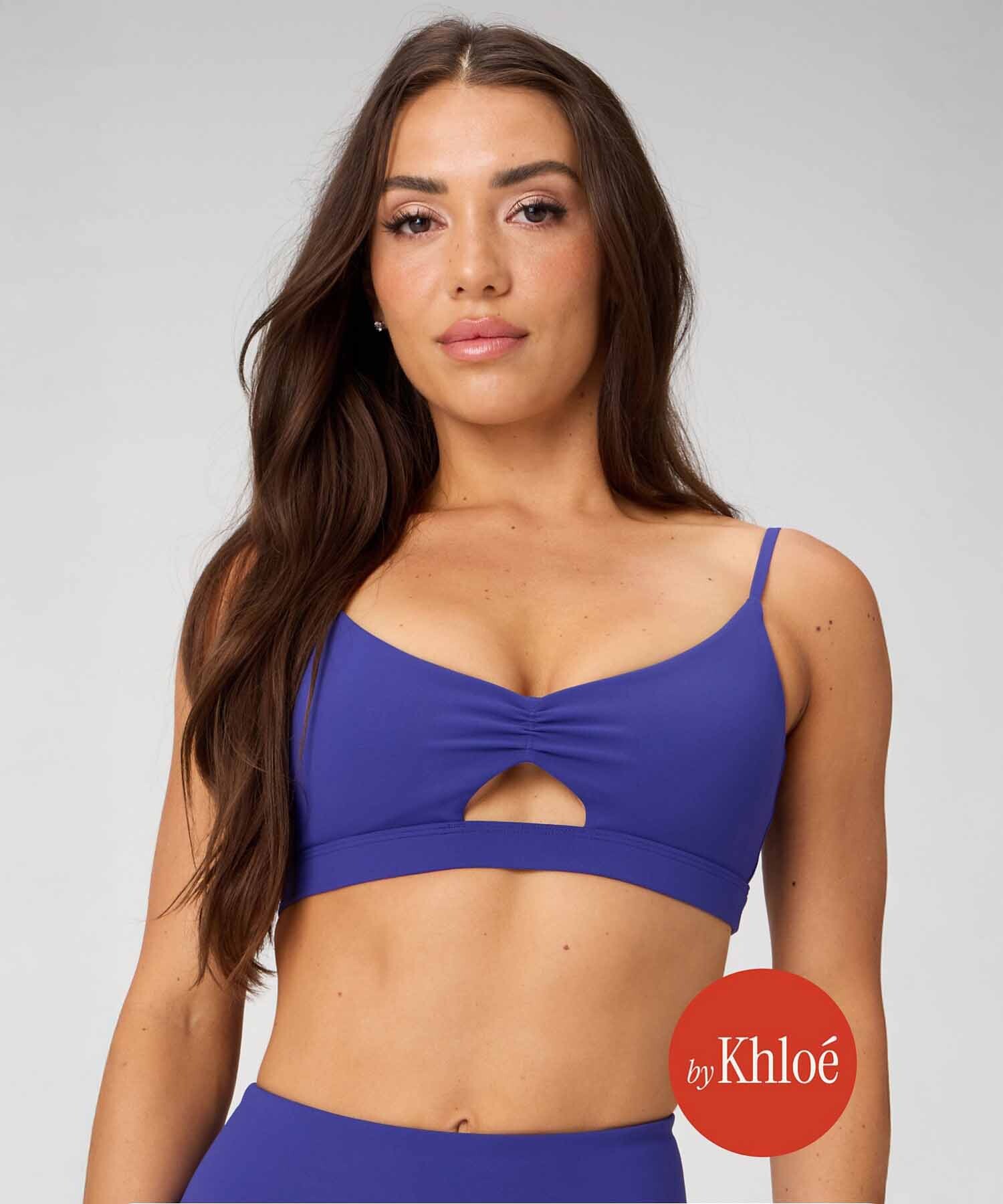 Bra Deportivo PureLuxe Keyhole Low Impact Mujer Nightfall