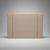 RESPALDO 2 PLAZAS (1.40 MTS) - LISO TAPIZADO BEIGE C/LISTON CAMEL RESPALDO 2 PLAZAS (1.40 MTS) - LISO TAPIZADO BEIGE C/LISTON CAMEL