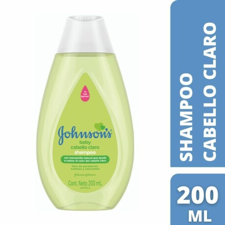 Shampoo cabello claro 200ml Johnsons Shampoo cabello claro 200ml Johnsons