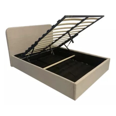 Sommier baul queen Hamptons Hybrid Palladium con respaldo Sommier baul queen Hamptons Hybrid Palladium con respaldo