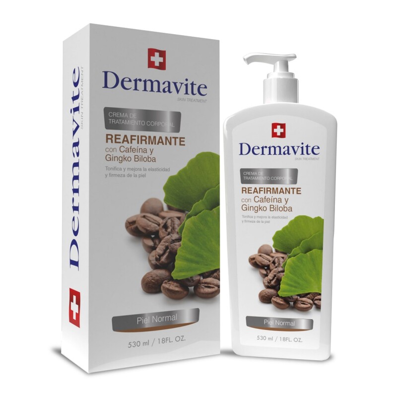 Dermavite Crema Reafirmante Con Cafeína 530 Ml. Dermavite Crema Reafirmante Con Cafeína 530 Ml.